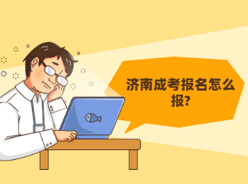 濟南成考報名怎么報?